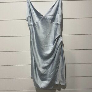 Alter'd State light blue satin dress